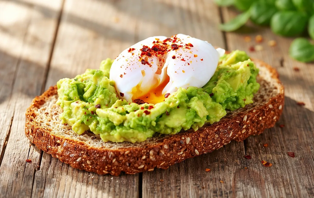 Avocado toast on sourdough