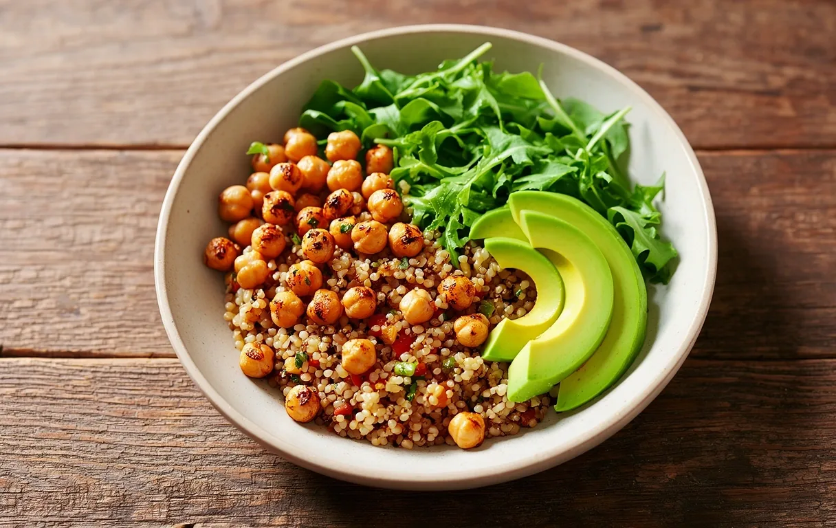 Fresh ingredients for healthy recipes