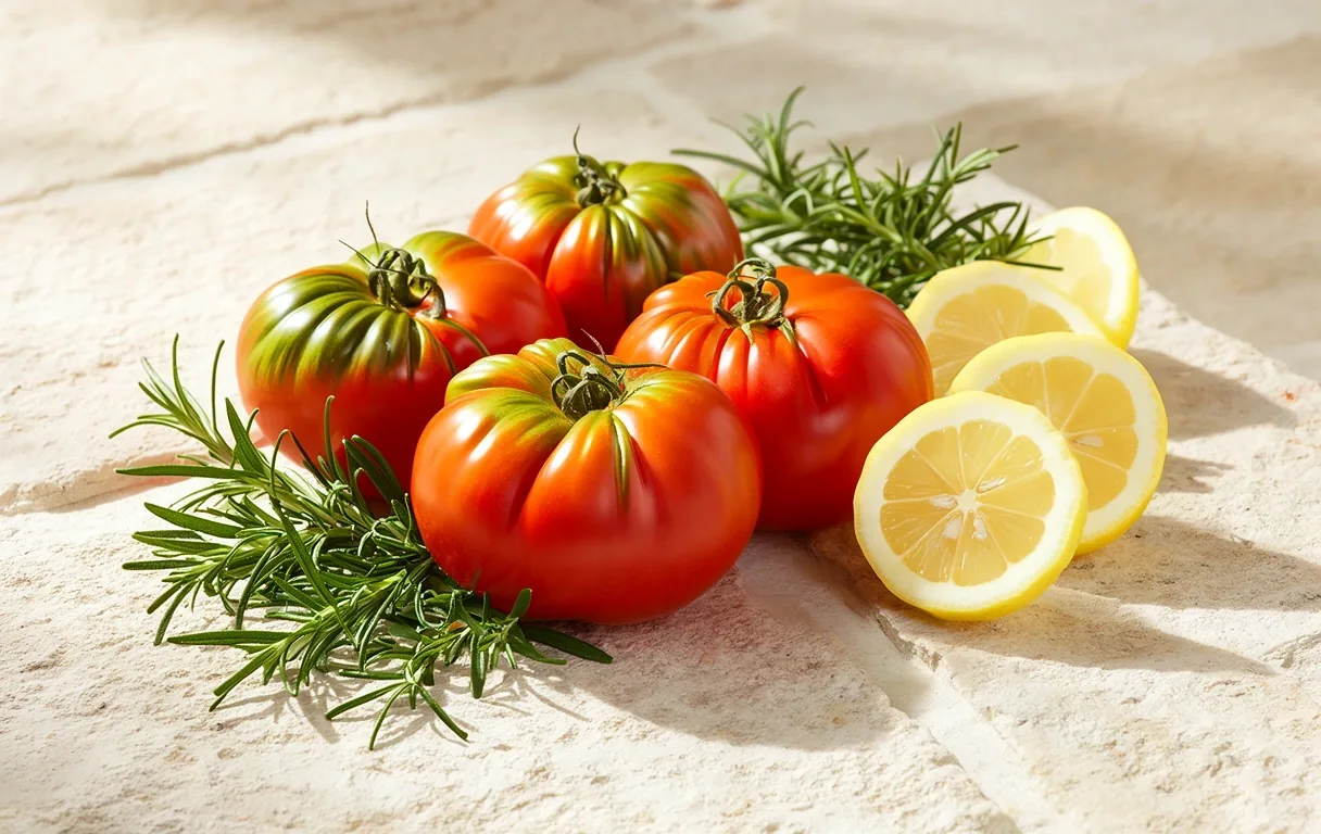 Fresh Mediterranean ingredients